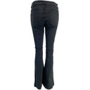J By J 8048 Flare Jeans Black - J BY J Fashion