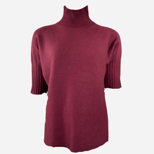 J By J 8103 Viscose Knit Wine Red - J BY J Fashion