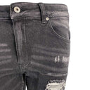 J By J 8457 Stretch Jeans Black - J BY J Fashion