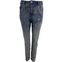 J By J 8490A Stretch Jeans Blue - J BY J Fashion