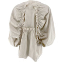 J By J 8932 Velvet Frill Shirt Sand