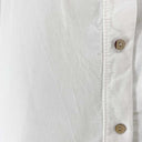 J By J 8932 Velvet Frill Shirt White