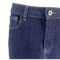 J By J 9233 Stretch Denim Skirt Dark Blue - J BY J Fashion