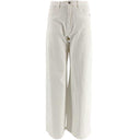 J By J 9240 Loose Stretch Jeans White - J BY J Fashion