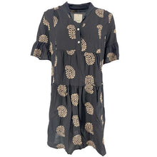 J By J 9404 Embroidery Dress Black