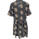 J By J 9404 Embroidery Dress Black