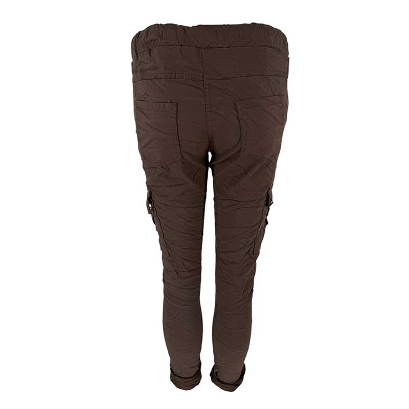 J By J 95870 Stretch Cargo Pants Brun
