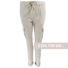 J By J 95870 Stretch Cargo Pants Lys Sand