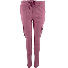 J By J 95870 Stretch Cargo Pants Syren - J BY J Fashion