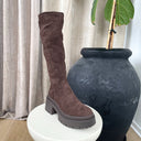 J By J 9671A Long Boots Brown