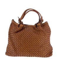 J By J Braided Leather Bag Brown - J BY J Fashion