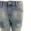 J By J H8458 Stretch Jeans Blue - J BY J Fashion