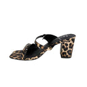 J By J L2290 Plateau Heel Sandal Leopard
