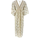 J By J Long S/S Cotton Dress Beige