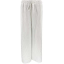J By J Loose Stribe Pants White