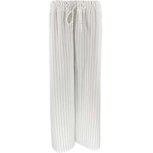 J By J Loose Stribe Pants White