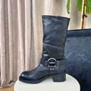 J By J MP730-3 Long Boots Black