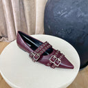 J By J Q76 Low Loafers Bordeaux