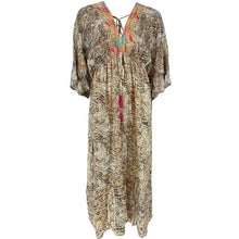 J By J TC-575 Floral Long Dress Sand