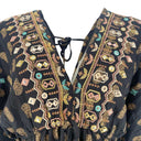 J By J TC-720 Viscose Long Dress Black