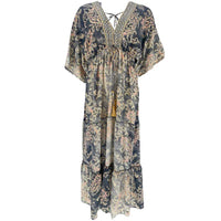J By J TC-8020 Silk Dress Black