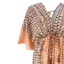 J By J TC-8020 Silk Dress Orange