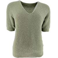 J By J V-Neck SS Knit Light Army