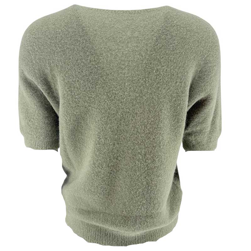 J By J V-Neck SS Knit Light Army