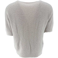 J By J V-Neck SS Knit Sand