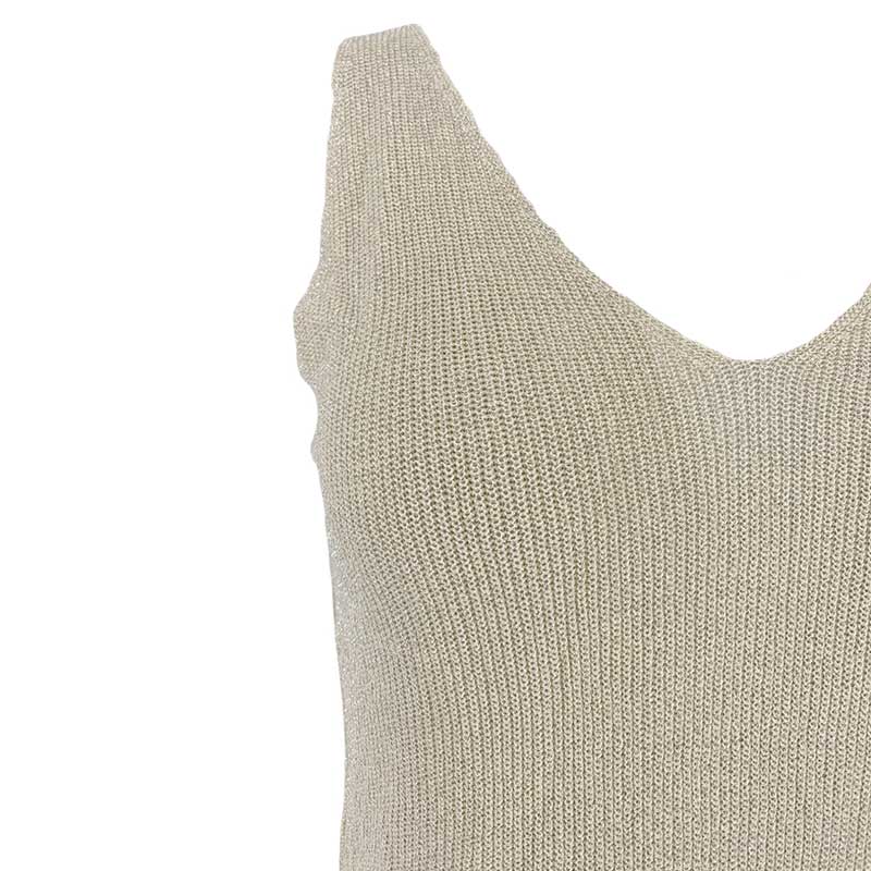 J By J WJ001 Glitter Top Creme - J BY J Fashion