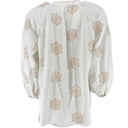 J BY J 5558 Embroidery Shirt Off White