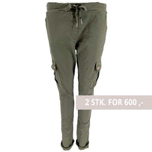 J BY J 95870 STRETCH CARGO PANTS ARMY