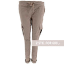 J BY J 95870 STRETCH CARGO PANTS SAND