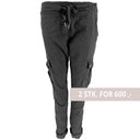 J BY J 95870 STRETCH CARGO PANTS SORT