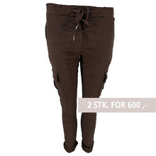 J By J 95870 Stretch Cargo Pants Brun