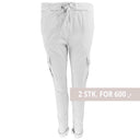 J By J 95870 Stretch Cargo Pants Hvid