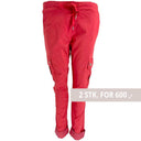 J By J 95870 Stretch Cargo Pants Rød