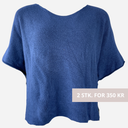J By J S/S Viscose Knit Blue