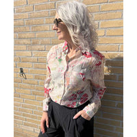 J by J 3106 Viscose Shirt Rosa