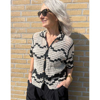 J by J 38030 Cardigan Black