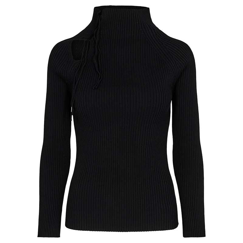 LEVETE ROOM LR-AGNES 6 KNIT PULLOVER SORT