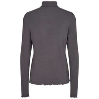 LEVETE ROOM LR-IKA 20 ROLL NECK MØRKEGRÅ - J BY J Fashion