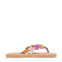 Laidbacklondon Conley SSN Leather Sandal Lime Mix