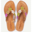 Laidbacklondon Conley SSN Leather Sandal Lime Mix