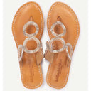 Laidbacklondon Iroh LP Leather Sandal Silver