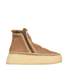 Laidbacklondon Setsu Platform Crochet Camel Suede - J BY J Fashion
