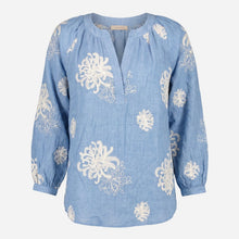Lecoco Susse bluse i blå-1