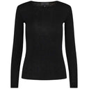 Levete Room LR-Duffy 1 Top Black - J BY J Fashion