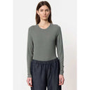 Levete Room LR-IKA 4 T-Shirt Jersey Green - J BY J Fashion