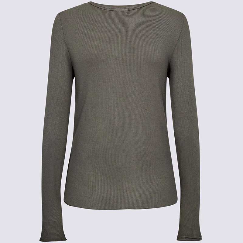 Levete Room LR-IKA 4 T-Shirt Jersey Army - J BY J Fashion